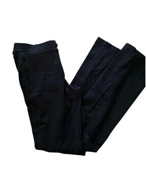 Betabrand XL long black straight leg pull on pants